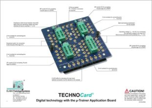 TECHNOCard "Digitálna technológia s aplikačnou doskou μ pre inštruktorov"®