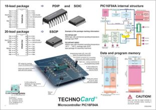 TECHNOCard "Mikrokontrolér PIC16F84A"®