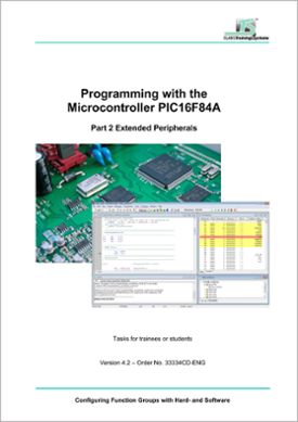 Študentská príručka "Programovanie s mikrokontrolérom PIC16F84A", s CD