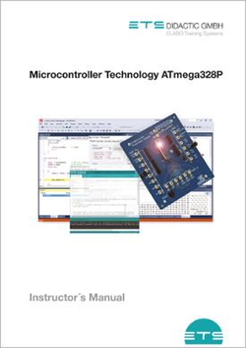 Učiteľský (inštruktorský) manuál "Technológia mikrokontrolérov ATmega328P", s CD