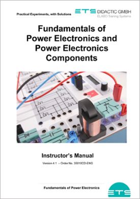 Učiteľská (inštruktorská) príručka "Základy výkonovej elektroniky a komponentov výkonovej elektroniky" s CD