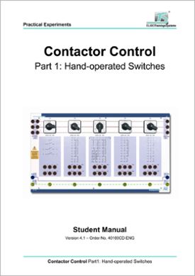 Študentský manuál "Contactor Control", vrátane CD