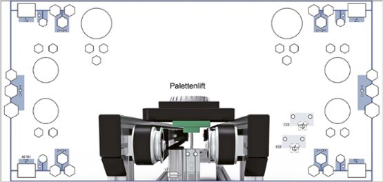 Elektropneumatický projekt paletový výťah