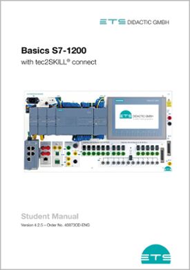 Študentská príručka „Základy S7-1200 s tec2SKILL®connect“, s CD