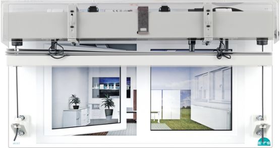 Technologický model KNX žalúzia