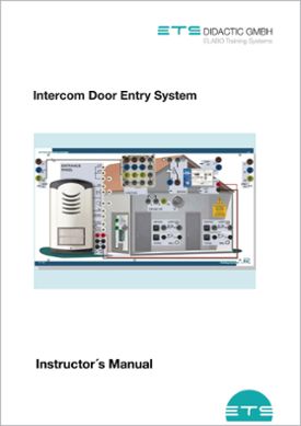 Učiteľský (inštruktorský manuál) Interkomový vstupný systém dverí, s CD