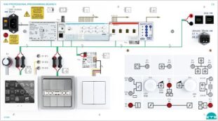 KNX Profesionálna programovacia doska II