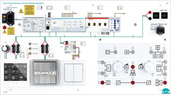 KNX Profesionálna programovacia doska II