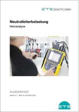 Učiteľská (inštruktorská) príručka "Záťaž neutrálneho vodiča - analýza siete", s CD