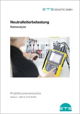 Študentská príručka "Záťaž neutrálneho vodiča – analýza siete", s CD