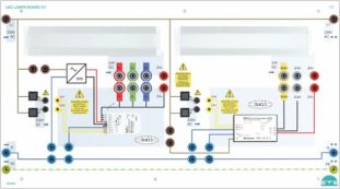 LED lampy dosky CV