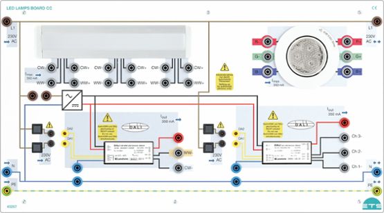 LED lampy Board CC