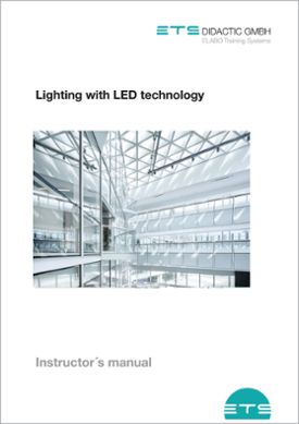 Učiteľský (inštruktorský) manuál "Osvetlenie LED technológiou", s CD