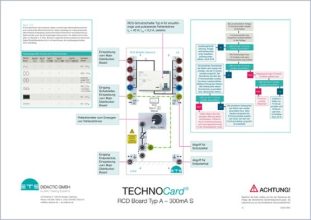 TECHNOCard "RCD doska typ A S 300 mA"®