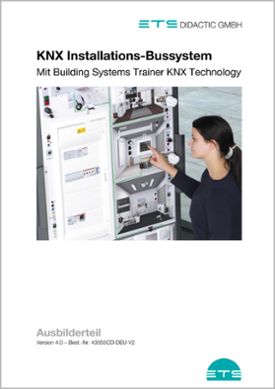 Učiteľská (inštruktorská) príručka "KNX Inštalácie Bus System for BST", s CD