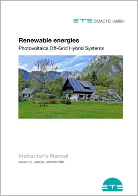 Učiteľský (inštruktorský) "Obnoviteľné energie: Fotovoltika off-grid hybridné systémy", s CD