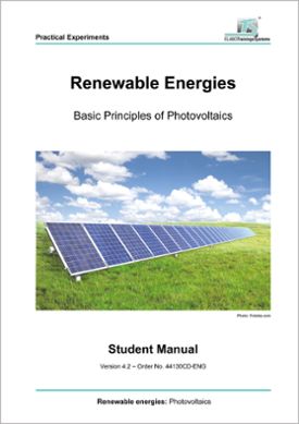 Študentská príručka "Obnoviteľné zdroje energie – základné princípy fotovoltiky", s CD
