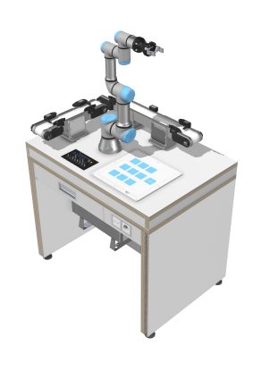 UR3e tréningová bunka robotiky: pokročilý