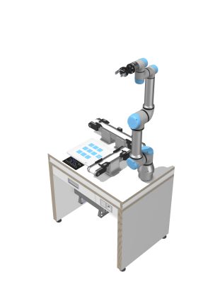 Tréningová bunka robotiky UR5e: Pokročilý