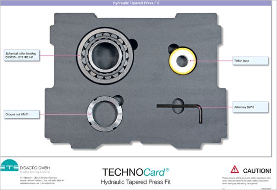TECHNOCard "Hydraulické kužeľové lisovanie"®