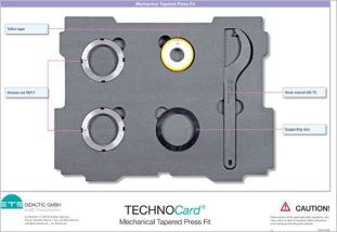 TECHNOCard "Mechanické kužeľové lisovanie"®