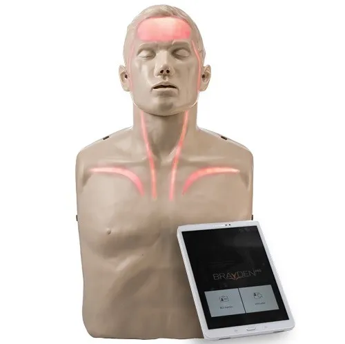 BRAYDEN PRO - figurína s bluetooth aplikácií pre rozšírený monitoring KPR