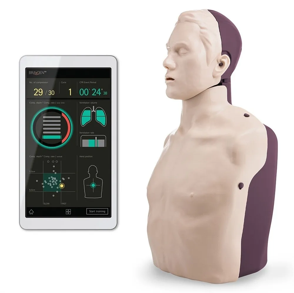 BRAYDEN PRO - figurína s bluetooth aplikácií pre rozšírený monitoring KPR – Obrázok 6