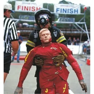 Dospelá figurína Randy pre výcvik hasičov 66 kg