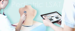 Trenažér auskultácie pľúc dieťaťa Pediatric LSAT MW57