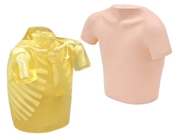 Hrudník (nepriehľadný)