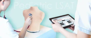 Trenažér auskultácie pľúc dieťaťa Pediatric LSAT MW57