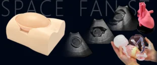 Fantom na ultrazvukové vyšetrenie plodu SPACE FAN-ST Heart